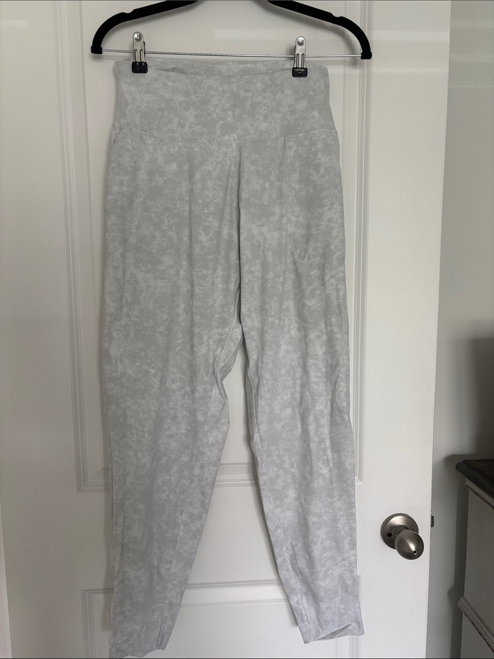 Light Gray Women's High-Waist Lounge Pants